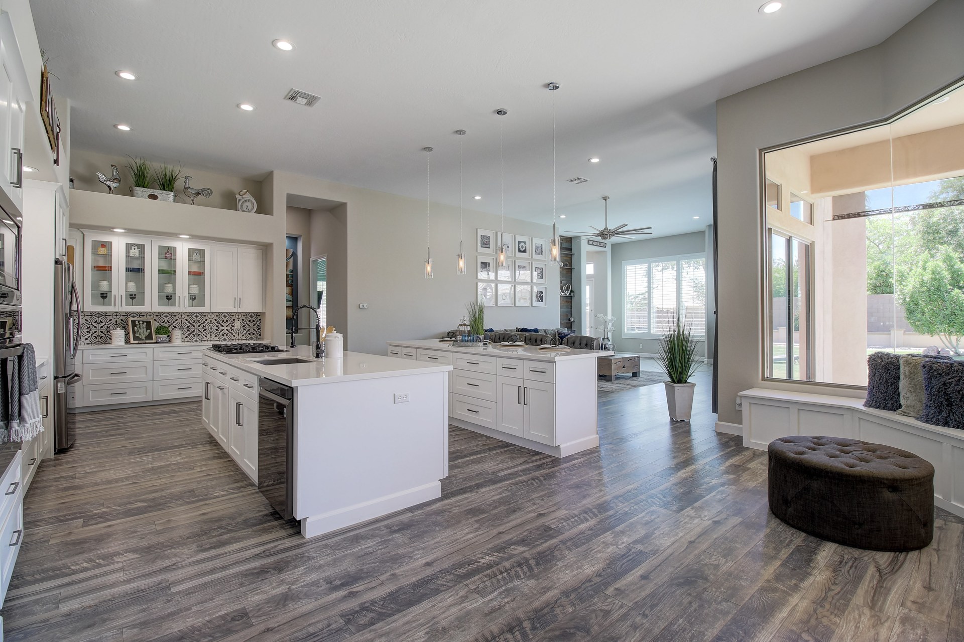 Modern Home Transformation completed remodel